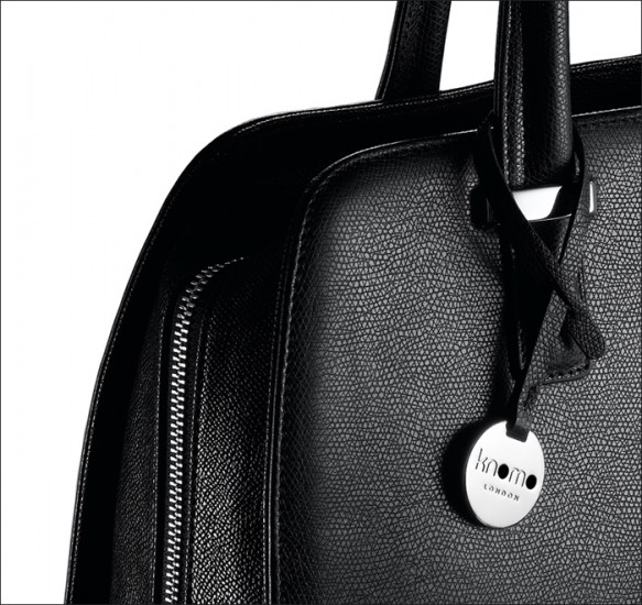 Still life fashion photography showing detail and quality of the Knomo Handbag.